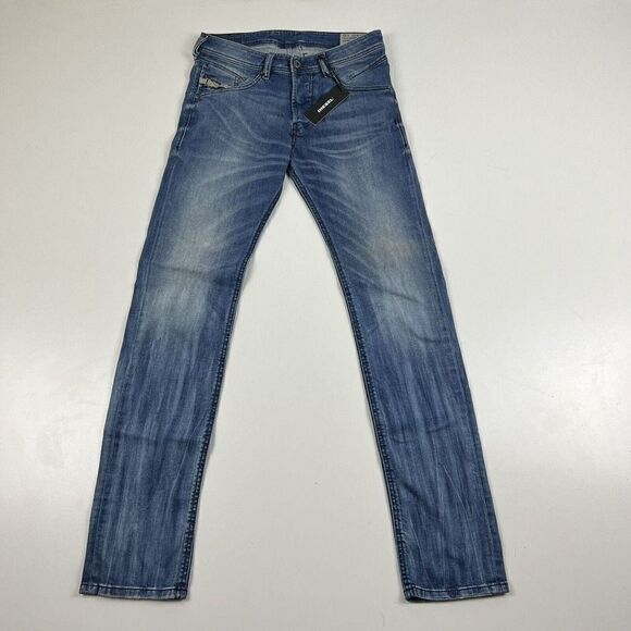 DIESEL Blue Denim Belther R823X Regular Slim Tapered Jeans S- 27 X 32 MSRP $228
